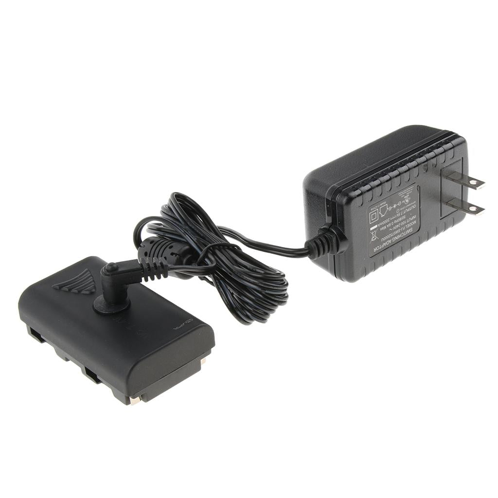 AC2 AC Power Supply Adapter for Sony F550 F750 LED Fill Light 100V to 240V