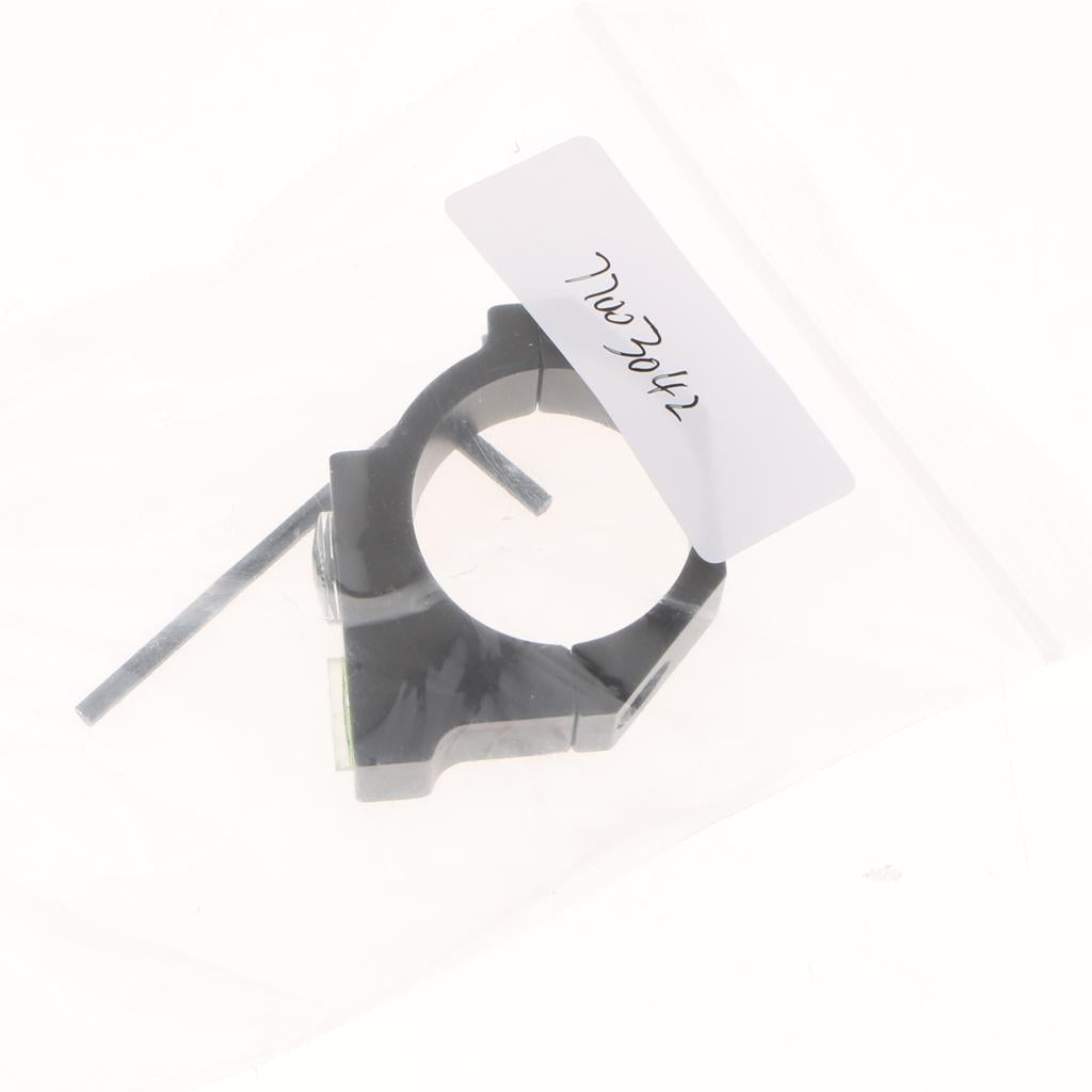 30mm 1.18 Aluminum Alloy Anti-cant Compass-Bubble Spirit Level Mount Ring"