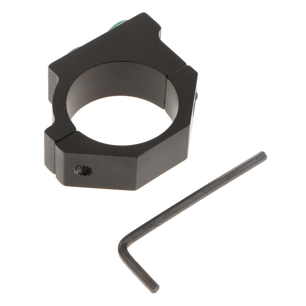 30mm 1.18 Aluminum Alloy Anti-cant Compass-Bubble Spirit Level Mount Ring"