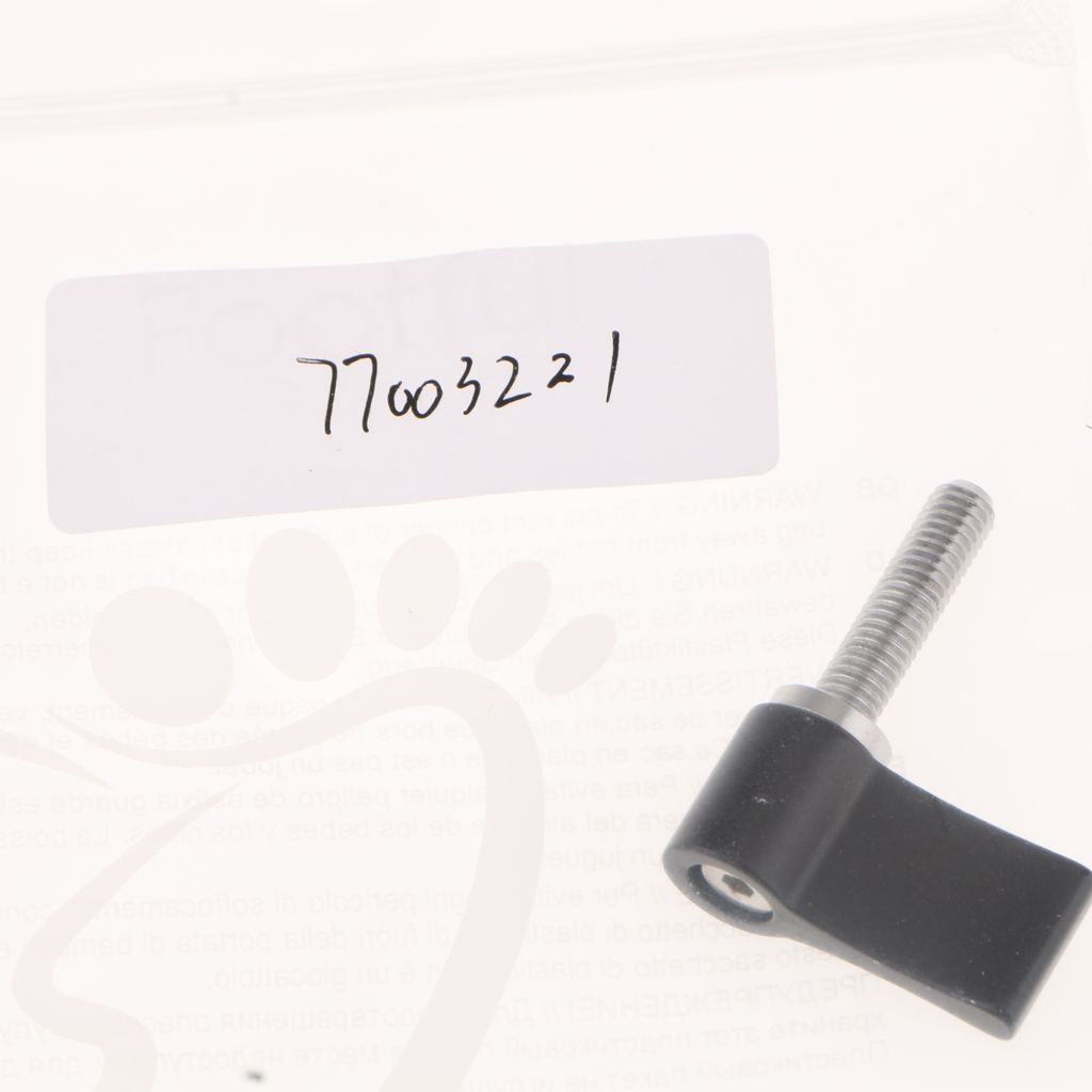 7-shaped Handle Screw M5 Adjustable Screw For Photographic Equipment Camera (Black, 20mm)