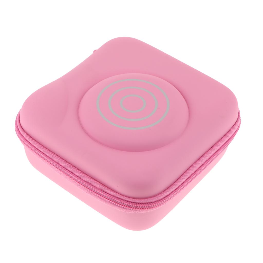 Hard Carrying Case Protector Storage Bag Pouch for Fujifilm /Polaroid Pink ,with Detachable Shoulder Strap