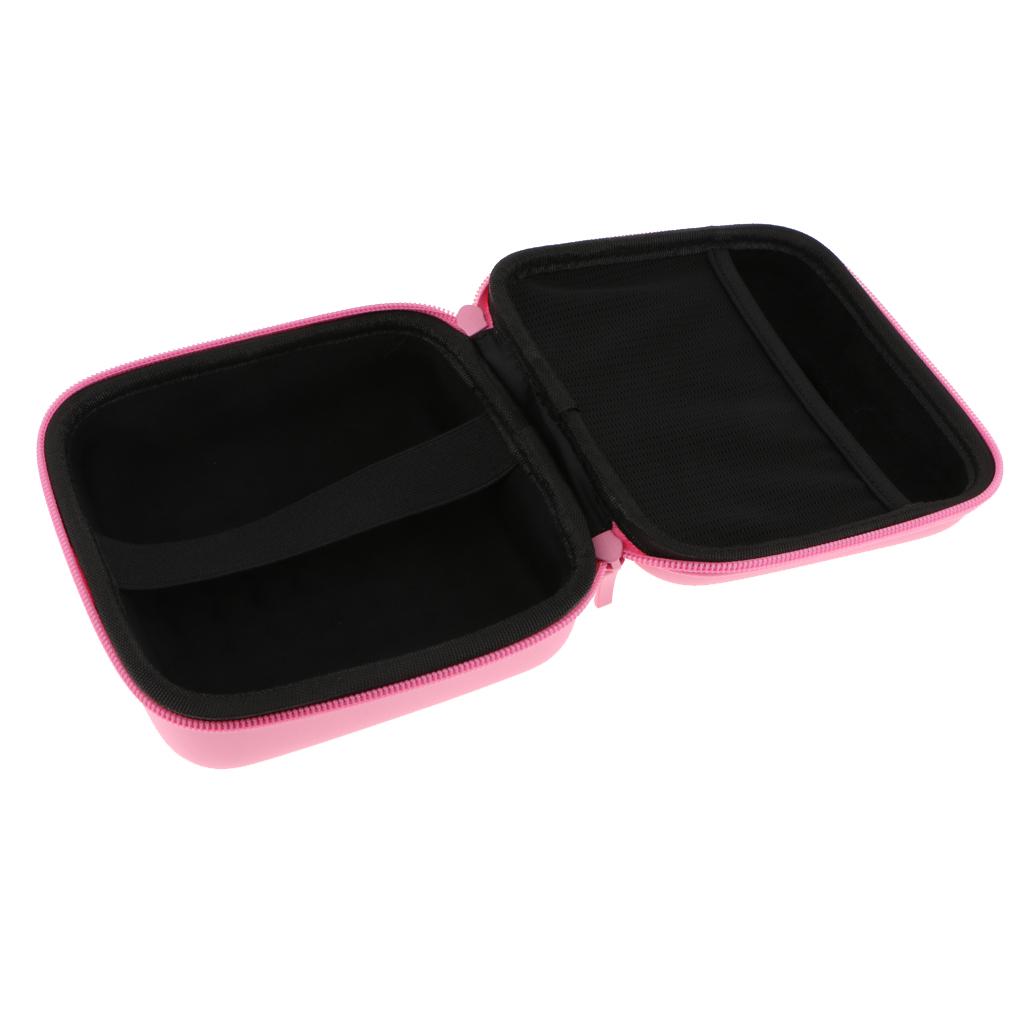 Hard Carrying Case Protector Storage Bag Pouch for Fujifilm /Polaroid Pink ,with Detachable Shoulder Strap