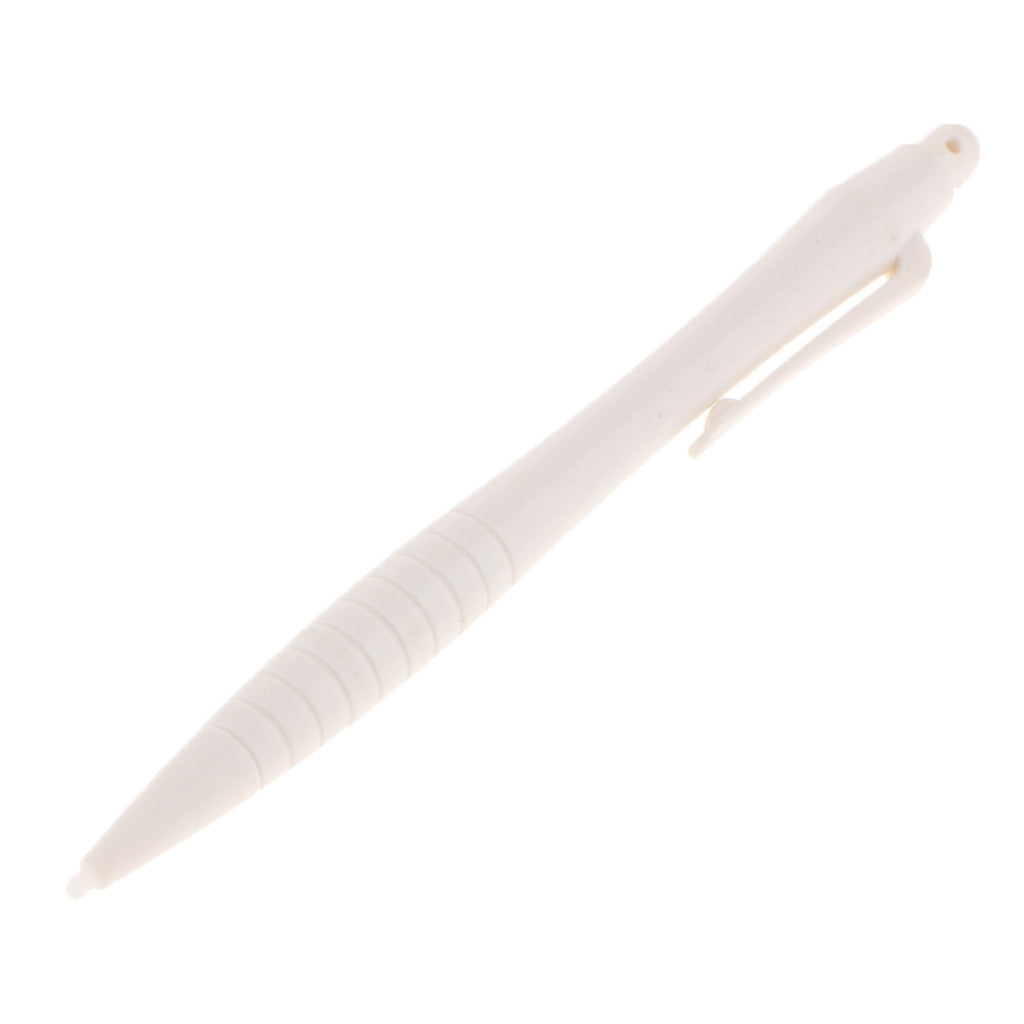 Stylus Plastic Retractable Touch Pen for Nintendo WII U 3DS 3DSXL NDSL White