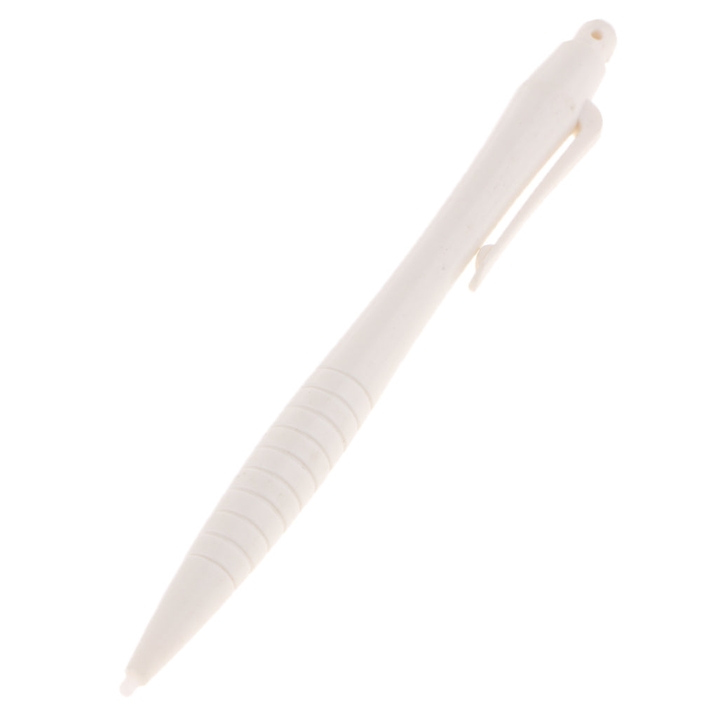 Stylus Plastic Retractable Touch Pen for Nintendo WII U 3DS 3DSXL NDSL White
