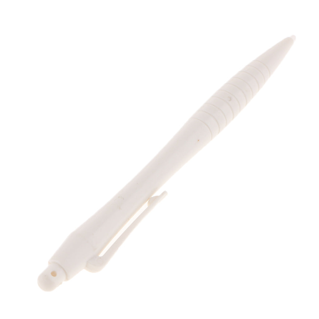 Stylus Plastic Retractable Touch Pen for Nintendo WII U 3DS 3DSXL NDSL White