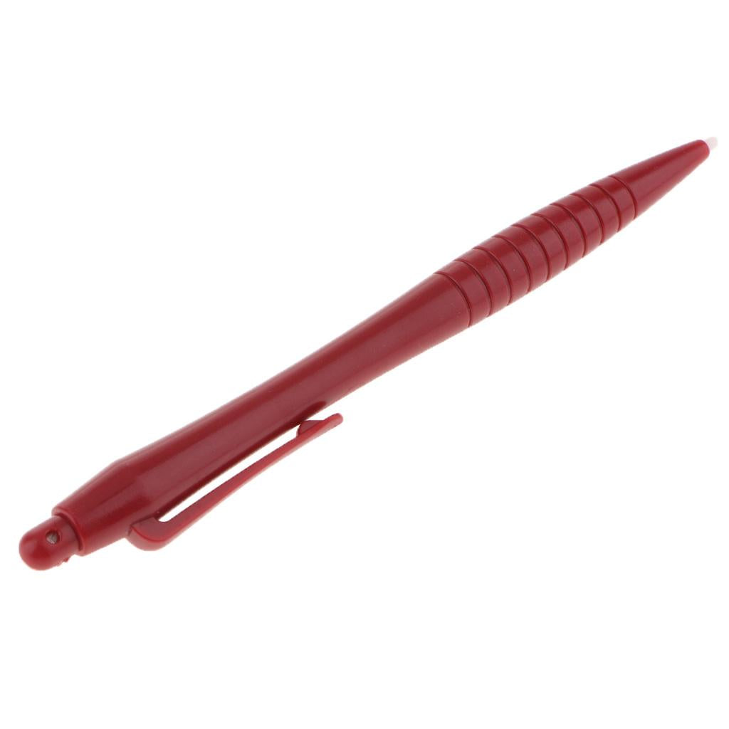 Stylus Plastic Retractable Touch Pen for Nintendo WII U 3DS 3DSXL NDSL Red