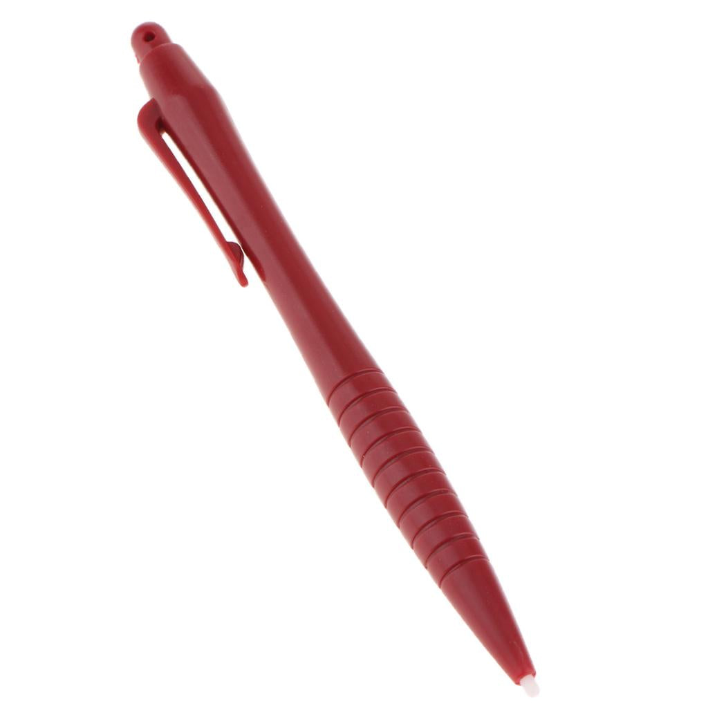 Stylus Plastic Retractable Touch Pen for Nintendo WII U 3DS 3DSXL NDSL Red
