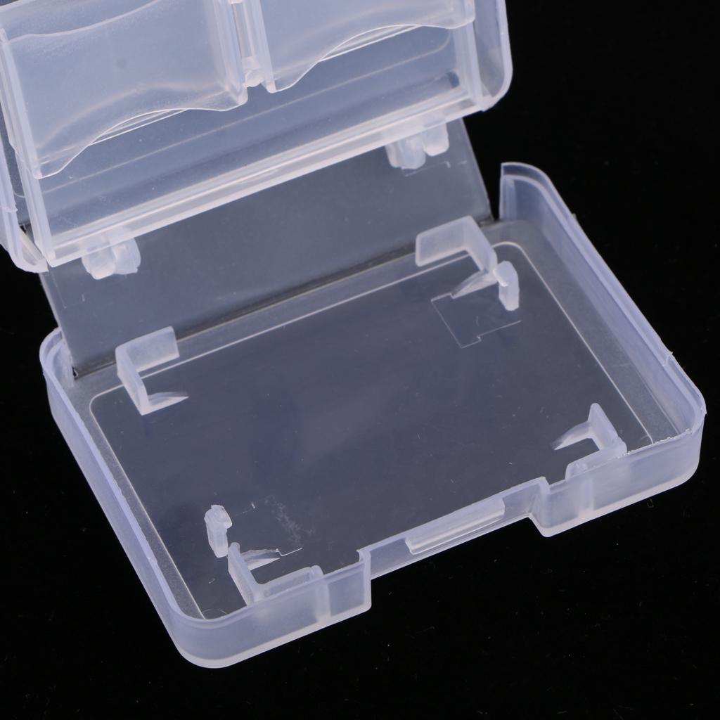 5 Slots (1CF+4SD) Memory Card Plastic Clear Holder Box Storage Case