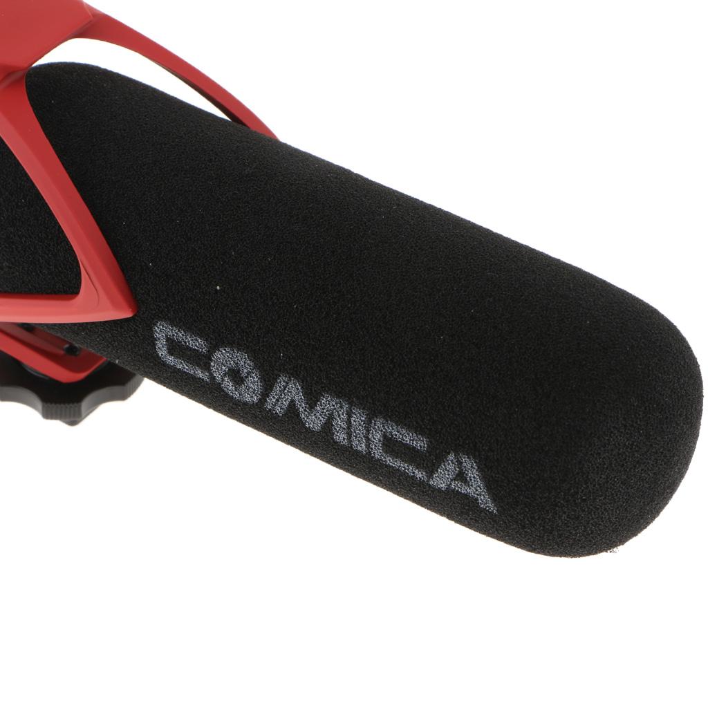 Comica CVM V30Lite Video Microphone Super Cardioid Directional Condenser Mic