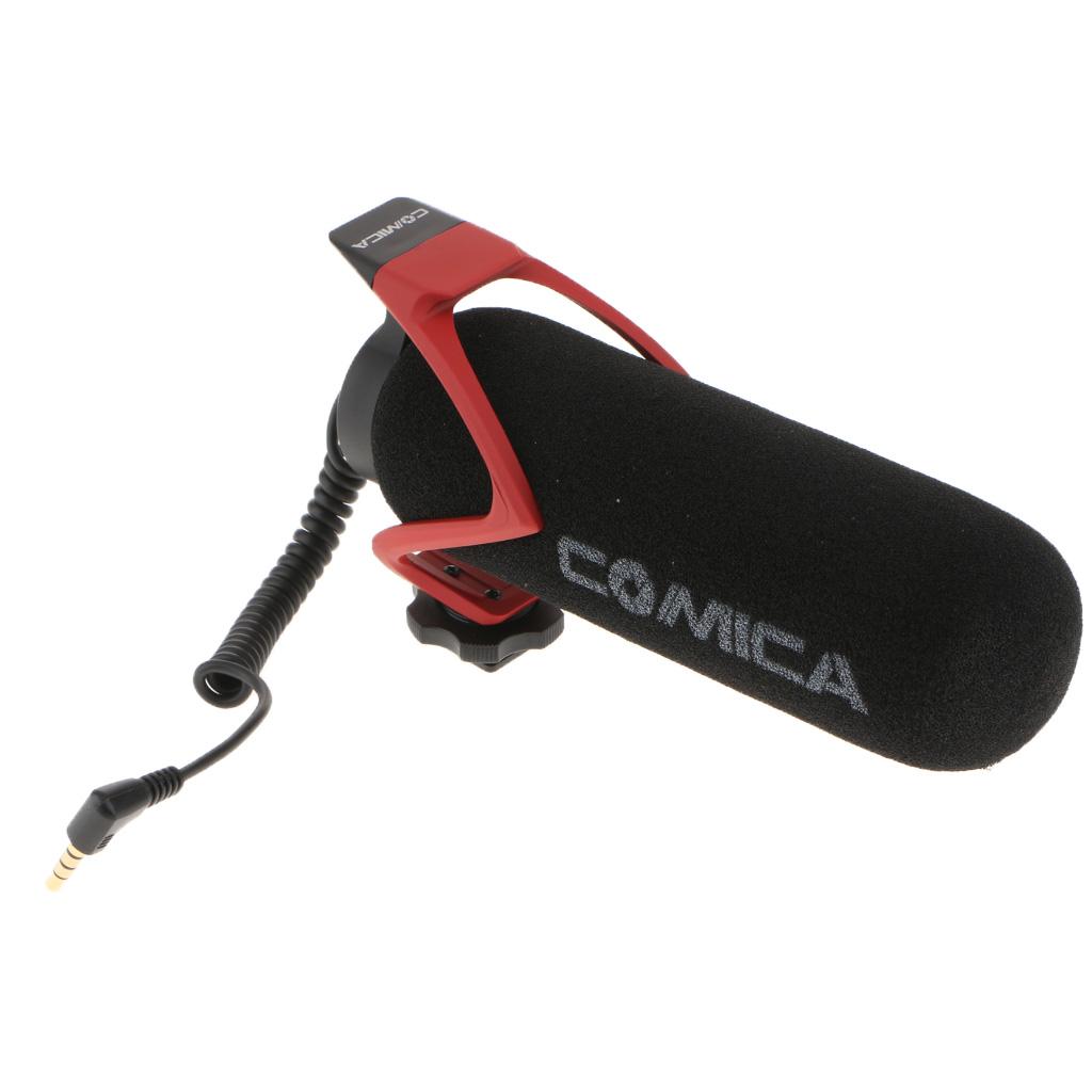 Comica CVM V30Lite Video Microphone Super Cardioid Directional Condenser Mic