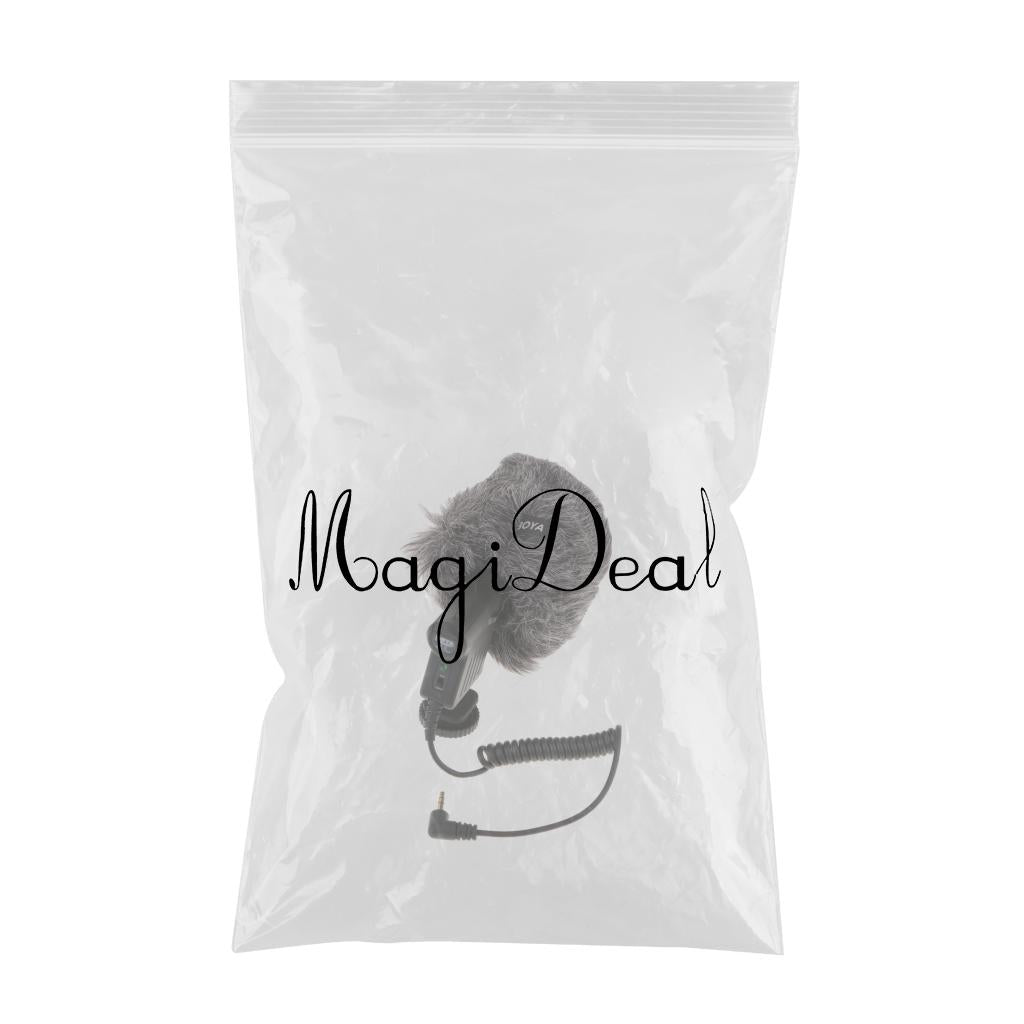 BY VM01 Mini Condenser Microphone Mic with Windshield for DSLR Camcorders DV