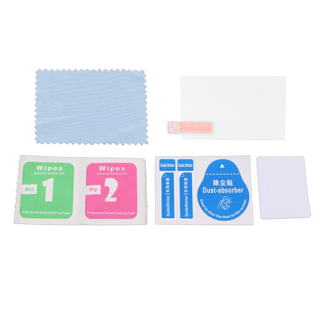 0.33mm LCD Screen Protector Tempered Glass for Fujifilm X Pro 2 Comes with Tool Dry Wet Wipe Cleaning Cloth Dust absorder