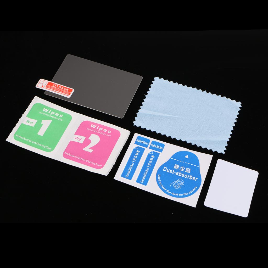 0.33mm LCD Screen Protector Tempered Glass for Fujifilm X Pro 2 Comes with Tool Dry Wet Wipe Cleaning Cloth Dust absorder