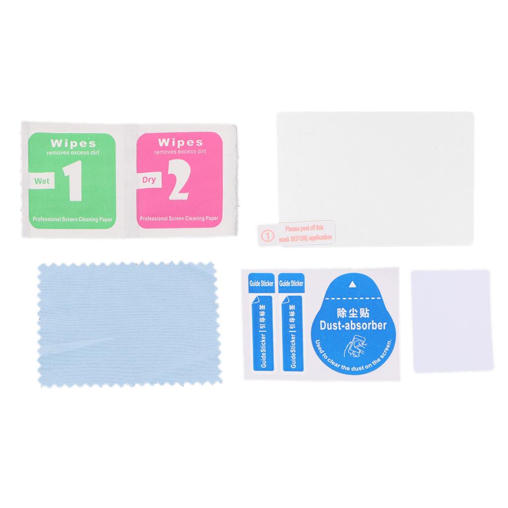 For Pentax K1 LCD Display Screen Protector Set Kit Tempered Glass Film 0.33mm Thickness High Sensitivity