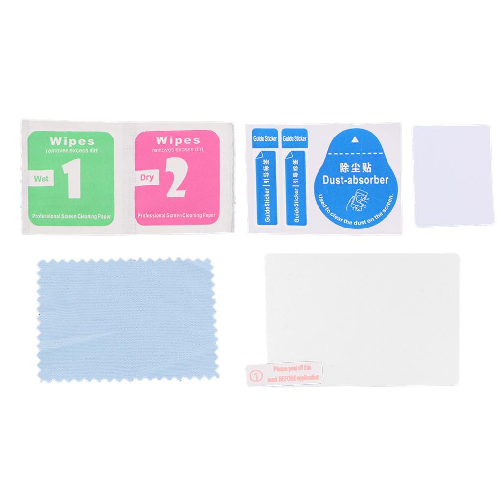 For Pentax K1 LCD Display Screen Protector Set Kit Tempered Glass Film 0.33mm Thickness High Sensitivity