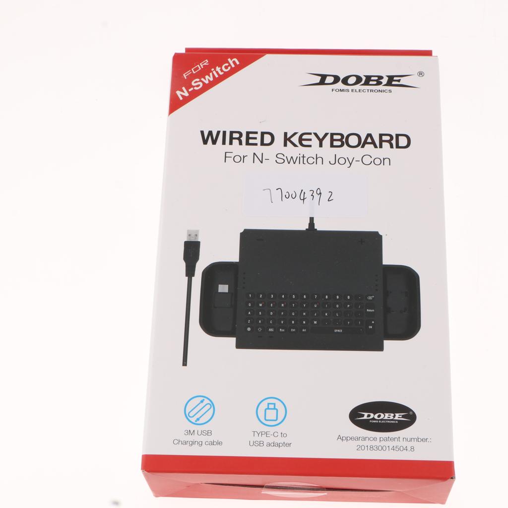 Chat Keypad Wired USB Keyboard for Nintendo Switch NS Joy-con Controller