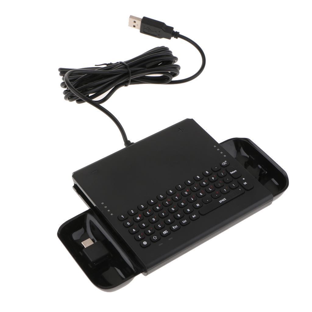 Chat Keypad Wired USB Keyboard for Nintendo Switch NS Joy-con Controller