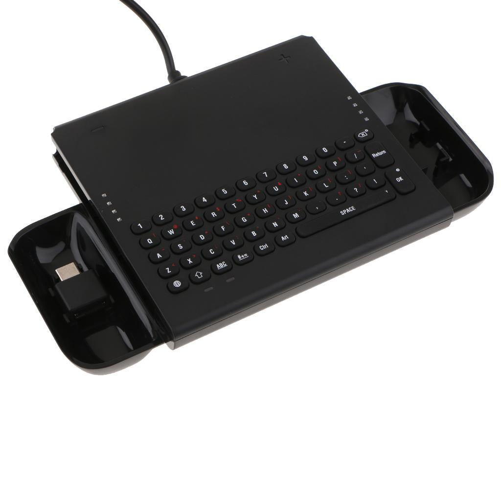 Chat Keypad Wired USB Keyboard for Nintendo Switch NS Joy-con Controller