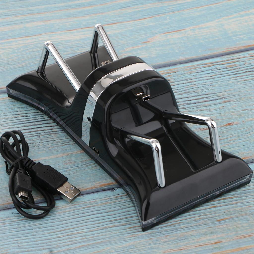 Dual Charging Dock Station Charger Stand Holder for Sony PS3 Controller