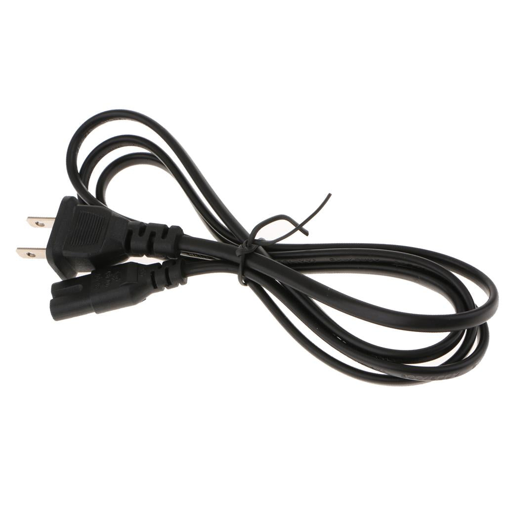 AC Adapter Power Cable Cord Wire 2 Prong for Microsoft One/Sony PS4 PS3