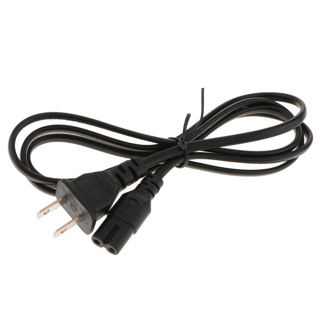 AC Adapter Power Cable Cord Wire 2 Prong for Microsoft One/Sony PS4 PS3