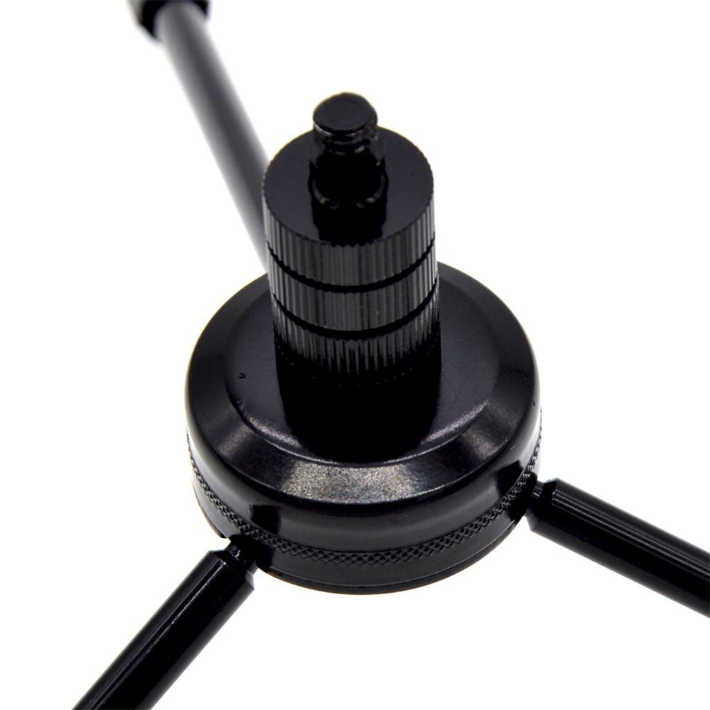 Aluminum Alloy Table Top Tripod Stand Stabilizer with 2 in 1 Plastic Smartphone Holder Mount Bracket Adapter