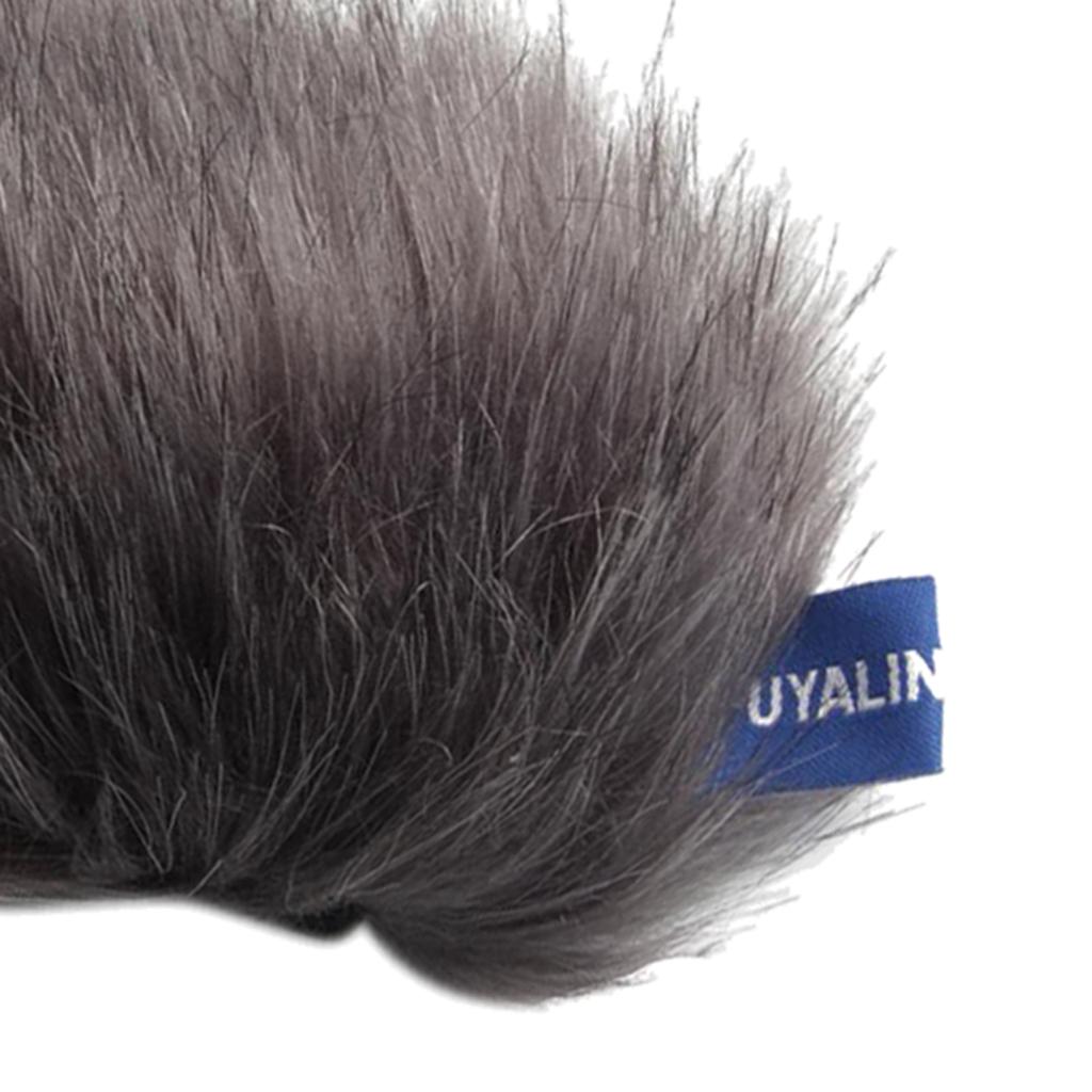Outdoor Furry Mic Windscreen Wind Cover Microphone Muff for Tascam DR 44WL