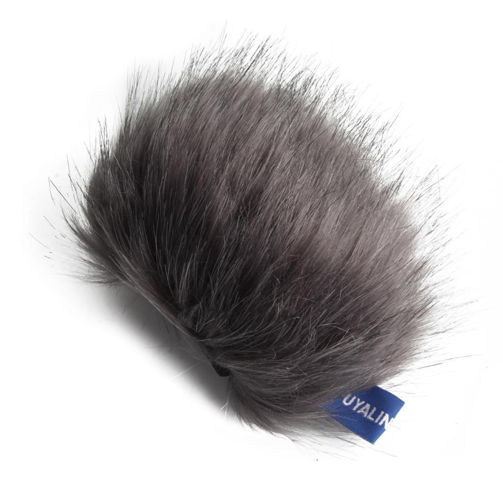 Outdoor Furry Mic Windscreen Wind Cover Microphone Muff for Tascam DR 44WL