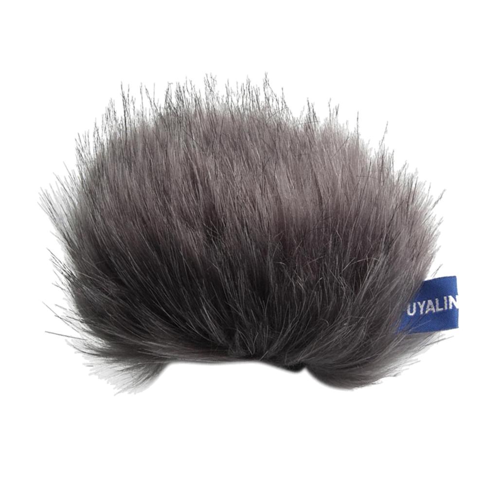 Outdoor Furry Mic Windscreen Wind Cover Microphone Muff for Tascam DR 44WL
