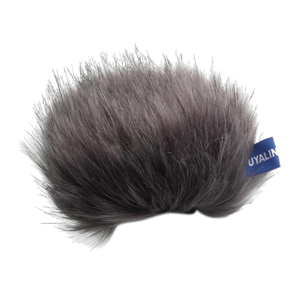 Outdoor Furry Mic Windscreen Wind Cover Microphone Muff for Tascam DR 44WL