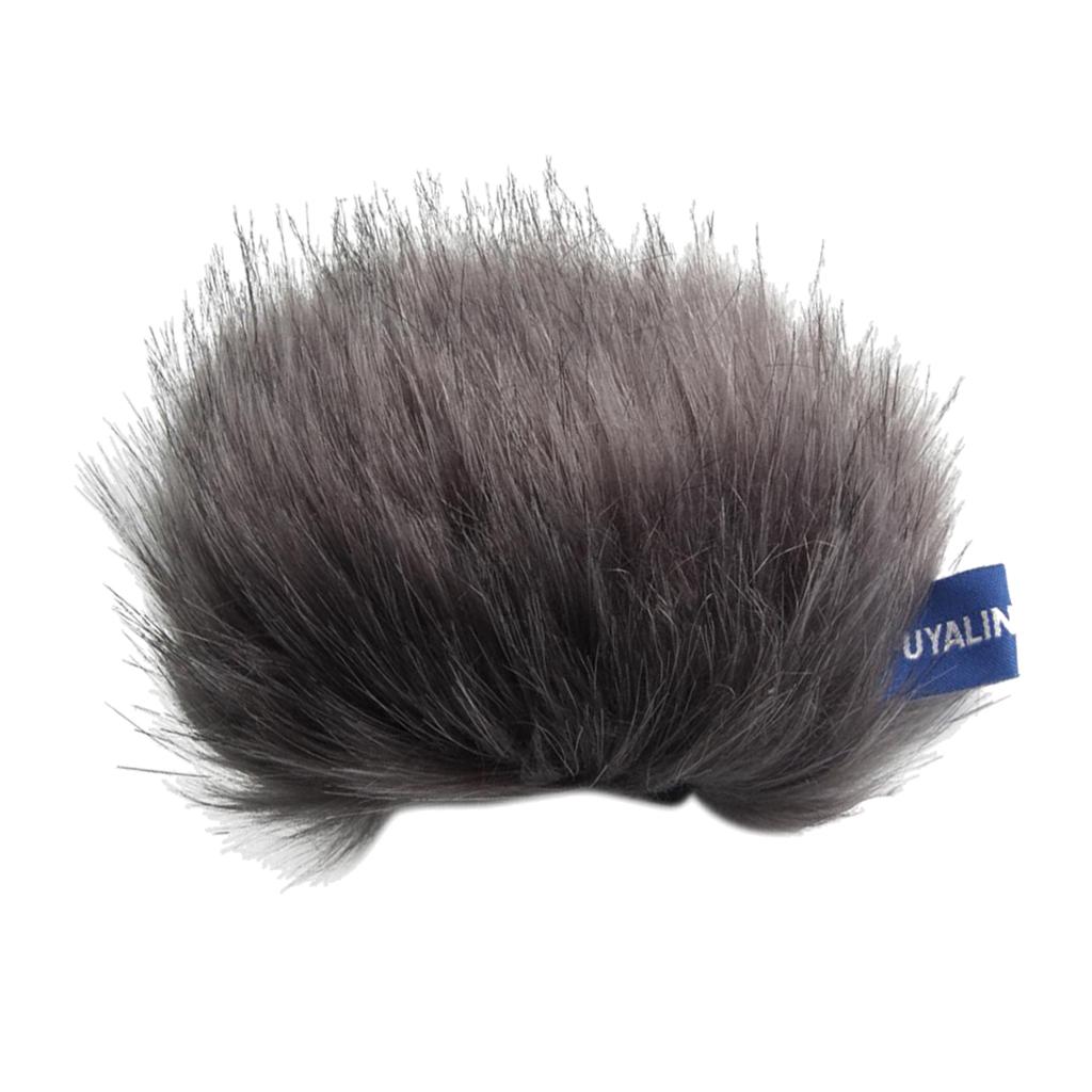 Outdoor Furry Mic Windscreen Wind Cover Microphone Muff for Tascam DR 44WL