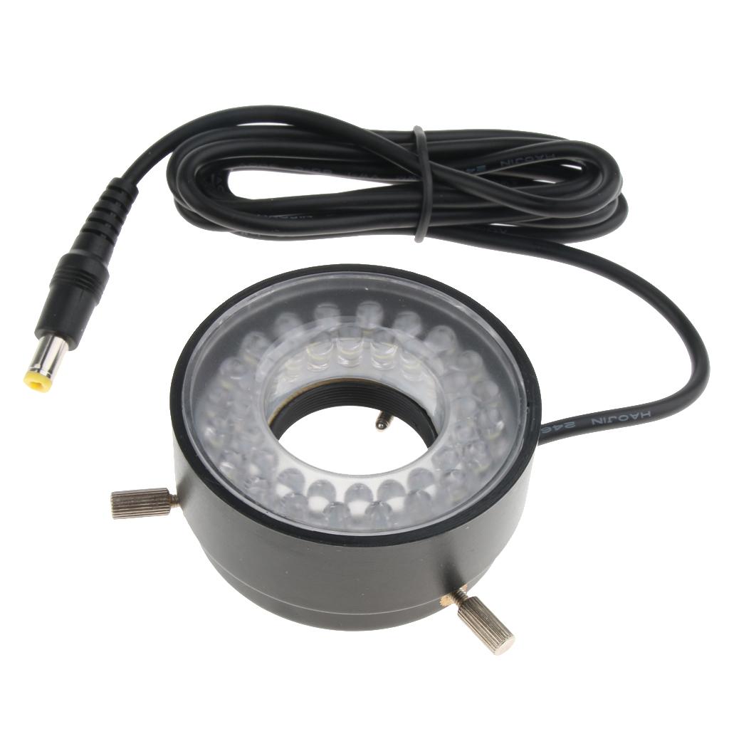 30mm Stereo Microscope Ring Light Lamp Illuminator Kit with Power Adapter