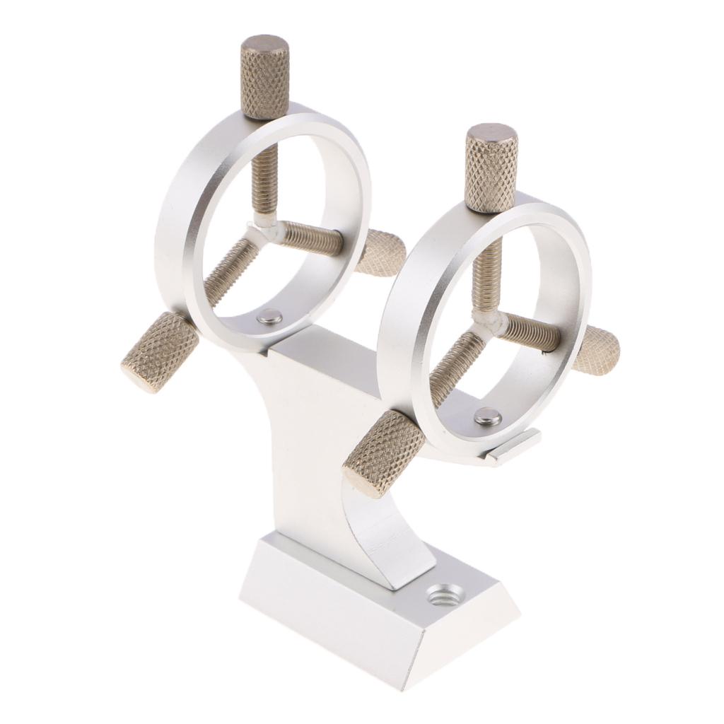 35mm Metal Stand Mount for Green Laser Pointer a Helper of Telescopes Silver