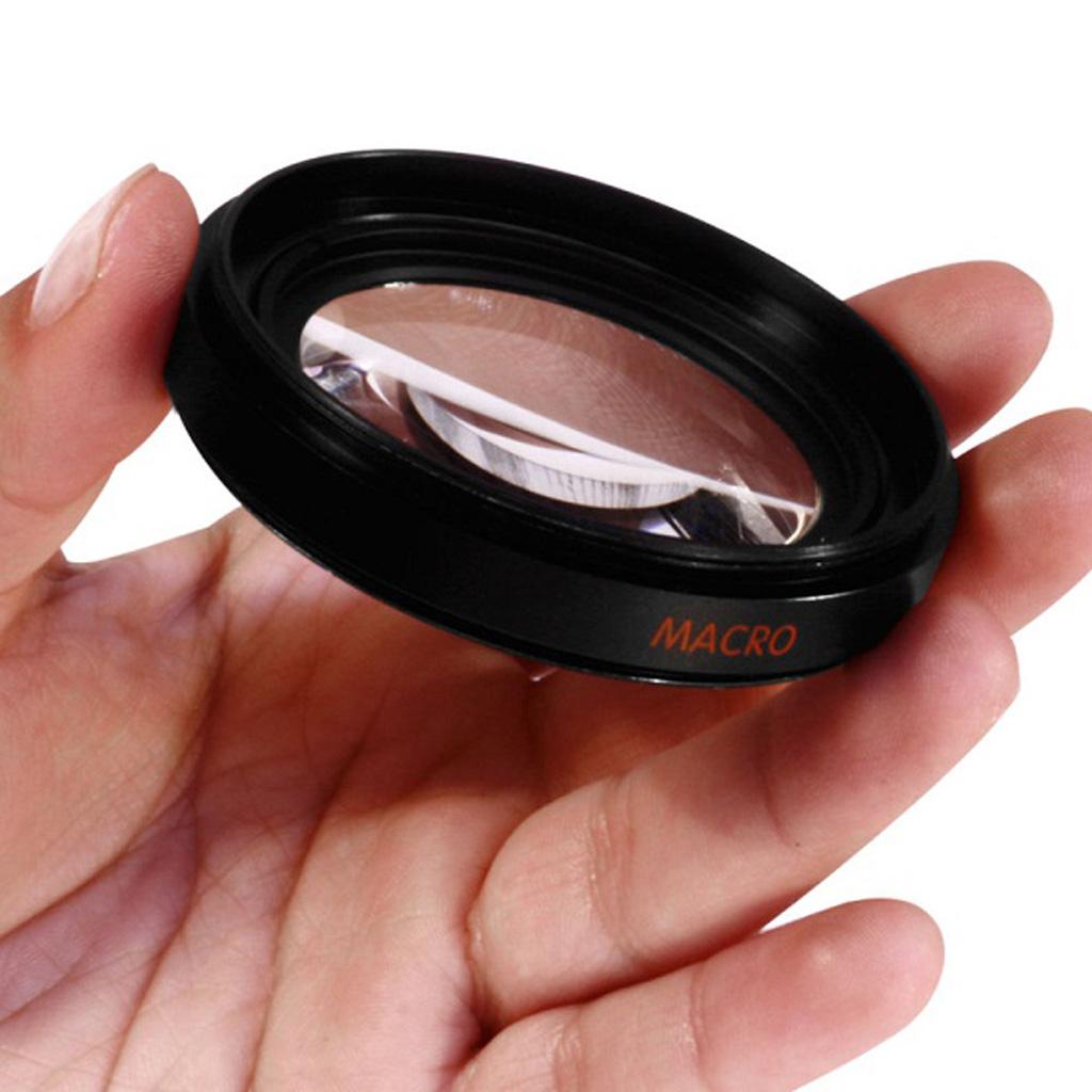 52mm 0.45X Wide Angle & Macro Lens for Nikon Canon Sony DSLR DC Camera 18-55