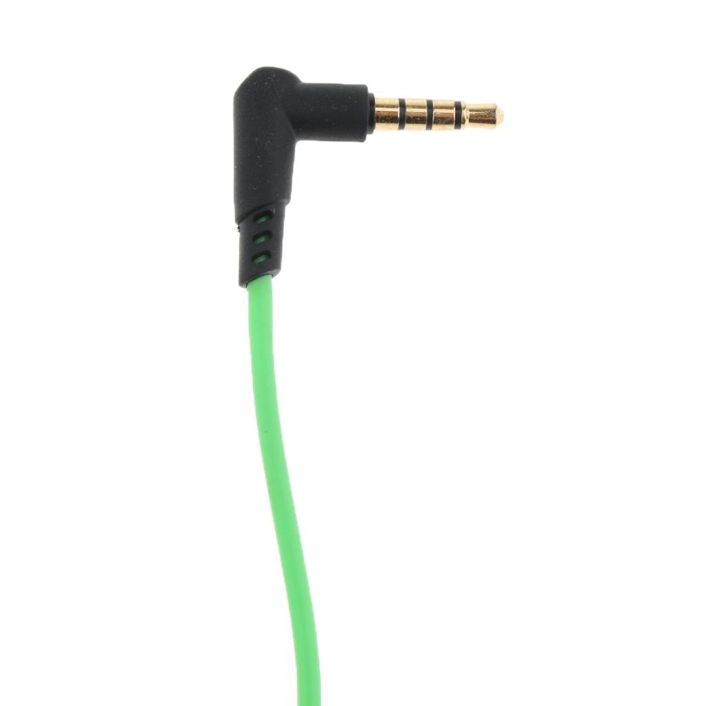 Gaming Earphones Earbuds Headphones with Microphone and Volume Control For PUBG Mobile, PS4, Xbox One, Nintendo Switch (Green)