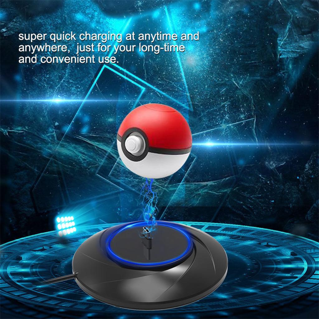 Poke-Ball-Plus-Charging-Charger-Stand-for-Nintendo-Switch-NS-Pokeball-Eevee-Game