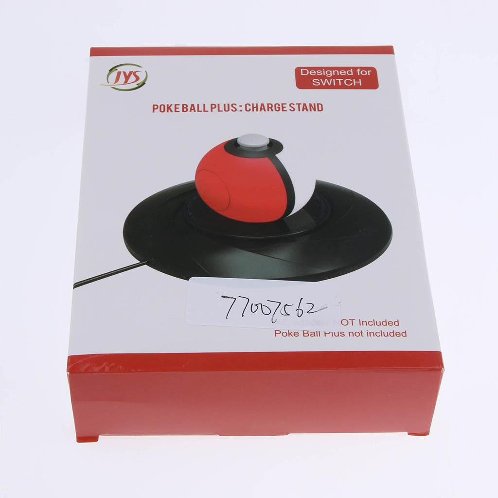 Poke Ball Plus Charging Charger Stand for Nintendo Switch NS Pokeball Eevee Game
