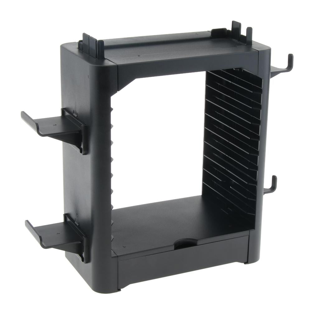 Multifunctional Game Disk Storage Tower Holder for Nintendo Switch Console