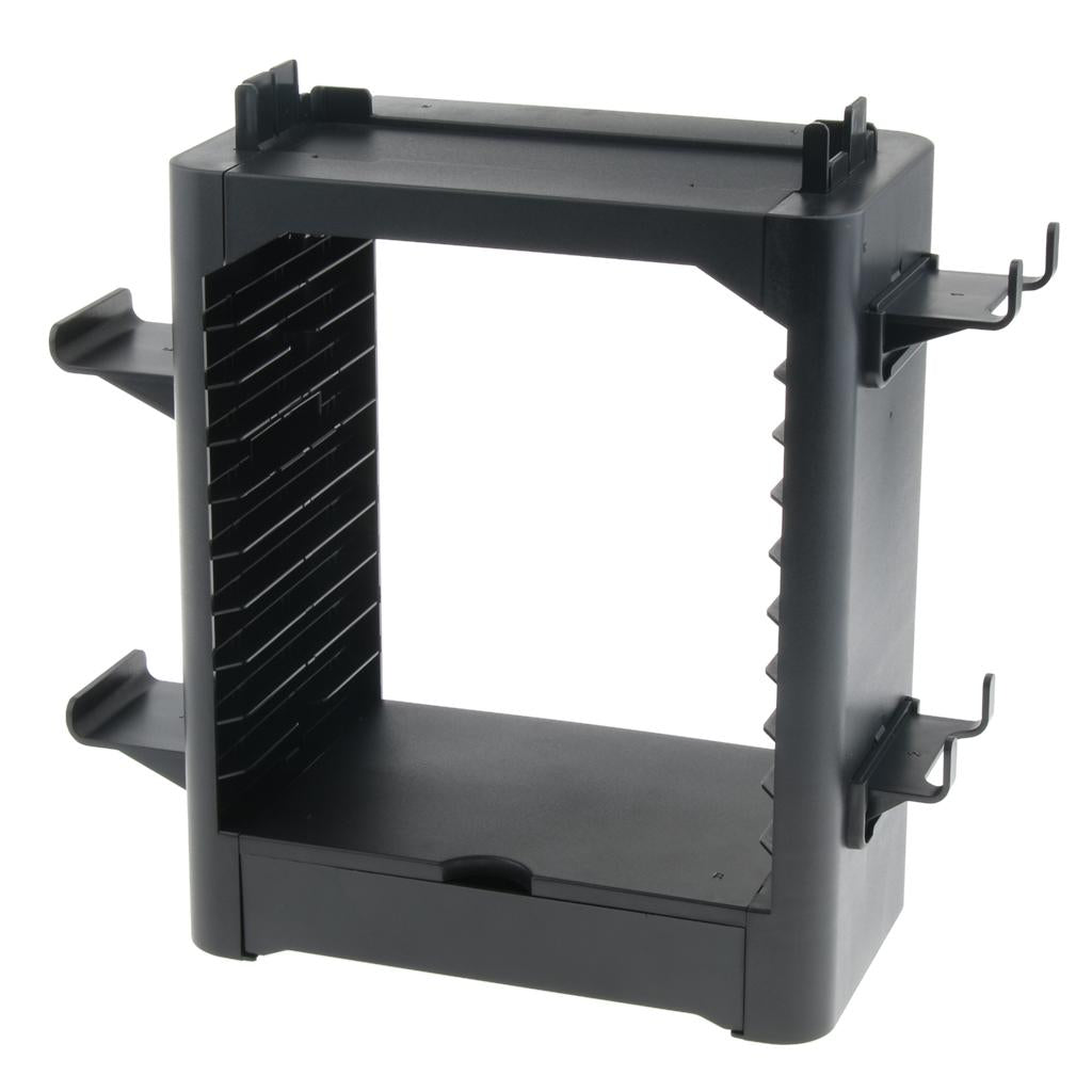 Multifunctional Game Disk Storage Tower Holder for Nintendo Switch Console