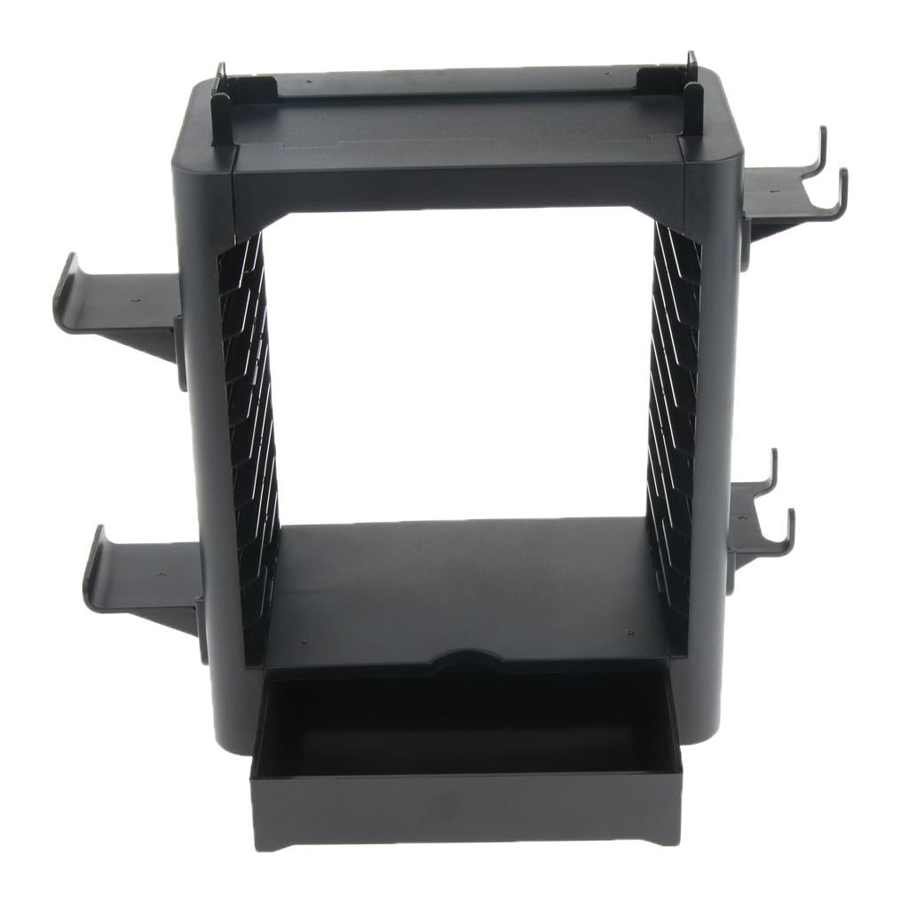 Multifunctional Game Disk Storage Tower Holder for Nintendo Switch Console