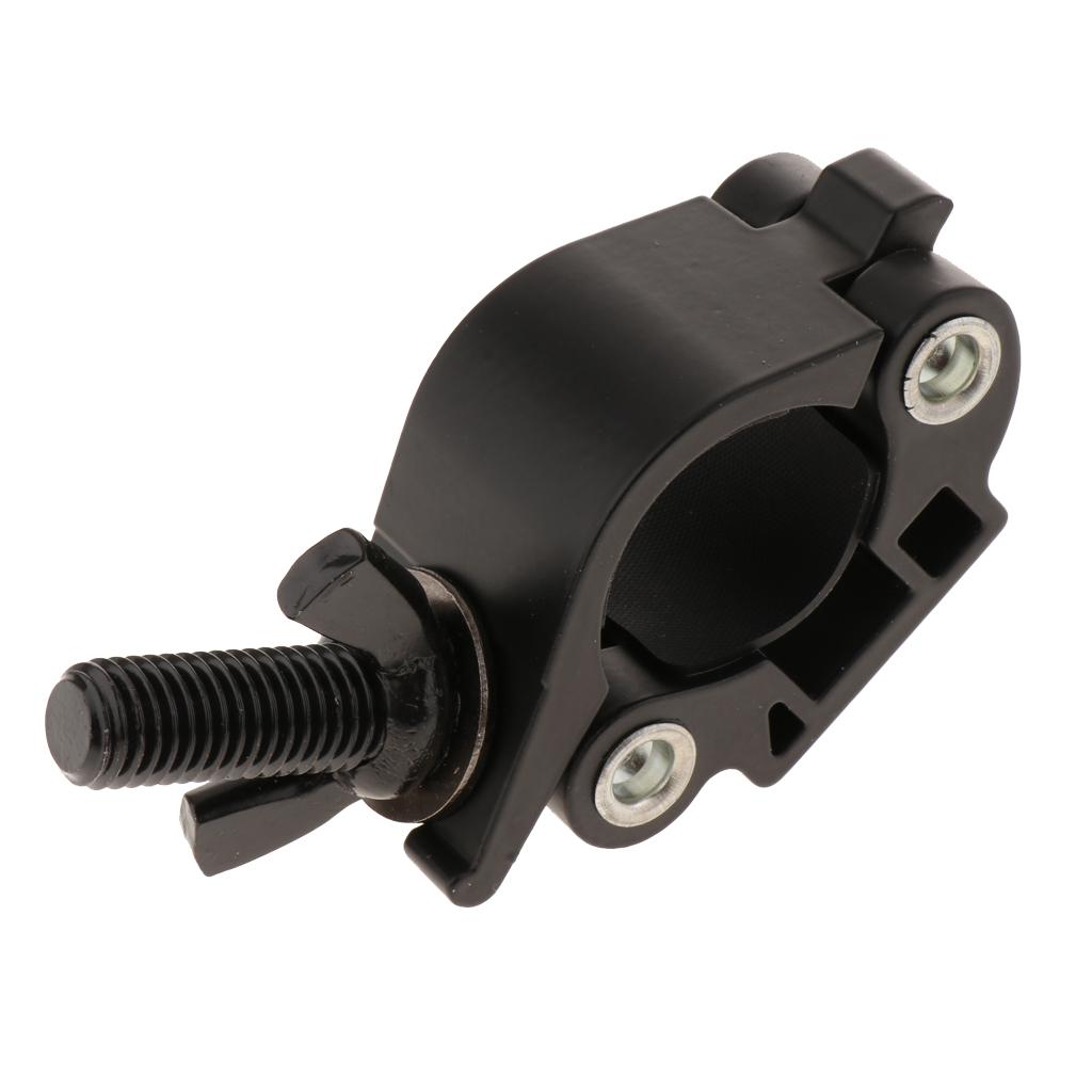 Photography Rail Clamp Mount 30-35mm Single Rod Clip for Studio Light Stand