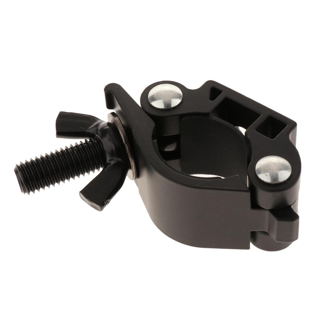 Photography Rail Clamp Mount 30-35mm Single Rod Clip for Studio Light Stand