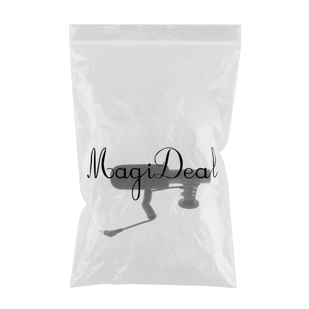 3.5mm Video Recording Interview Hifi HD Sound Mini Mic Microphone for DSLR