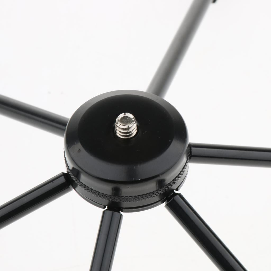 Metal Portable Mini Tabletop Desktop Travel Tripod for DV DSLR Phone Clamp