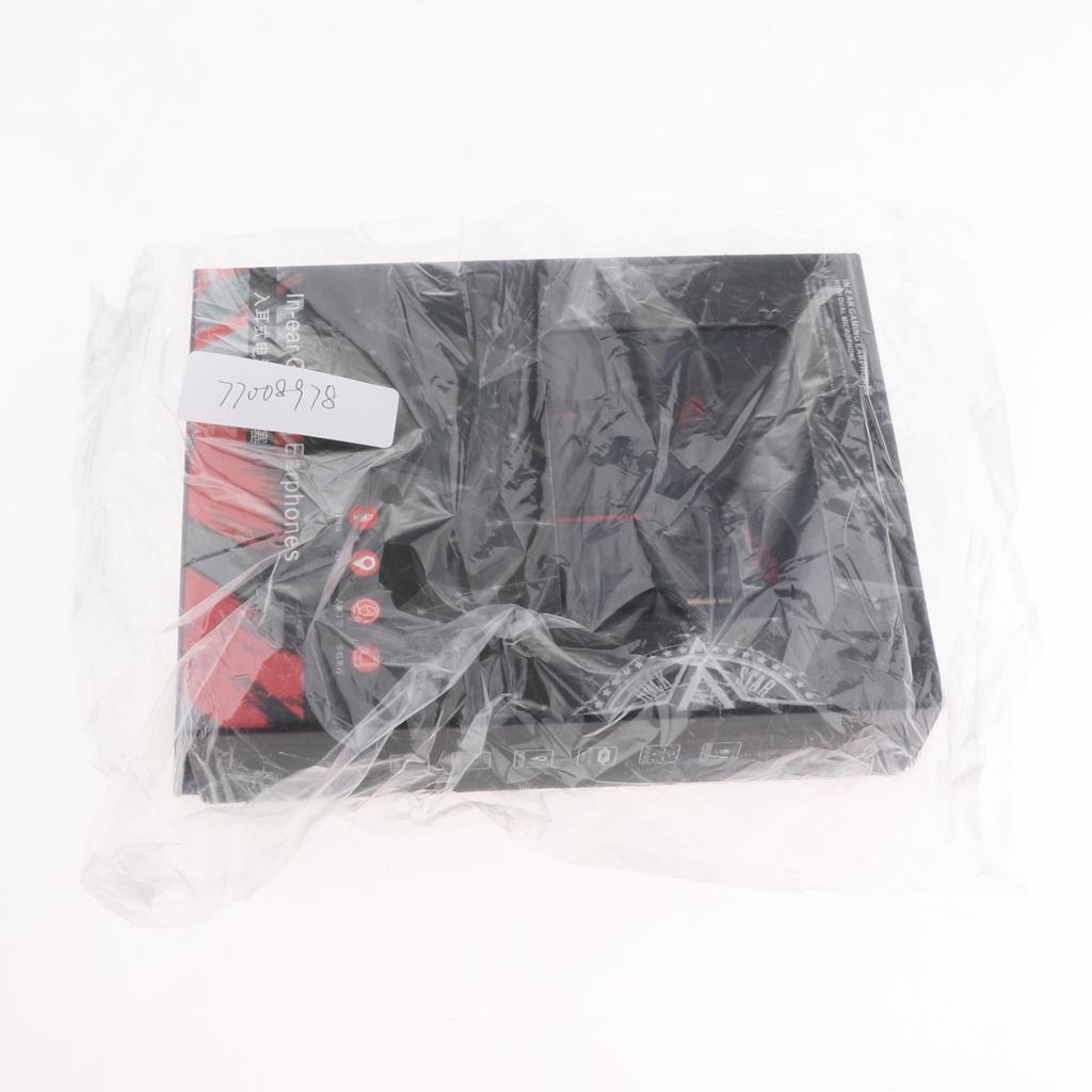 T2 Gaming Earphones Earbuds Headphones with Microphone and Volume Control For PUBG Mobile, PS4, Xbox One, Nintendo Switch Red