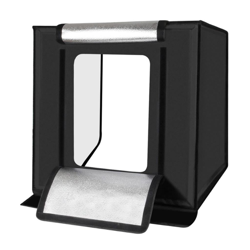Portable Table Photo Studio Box LED Light Tent Softbox Lighting Kit 40x40cm