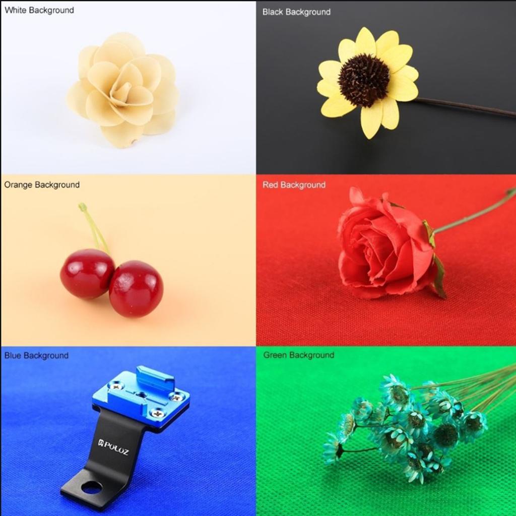 Portable Table Photo Studio Box LED Light Tent Softbox Lighting Kit 40x40cm