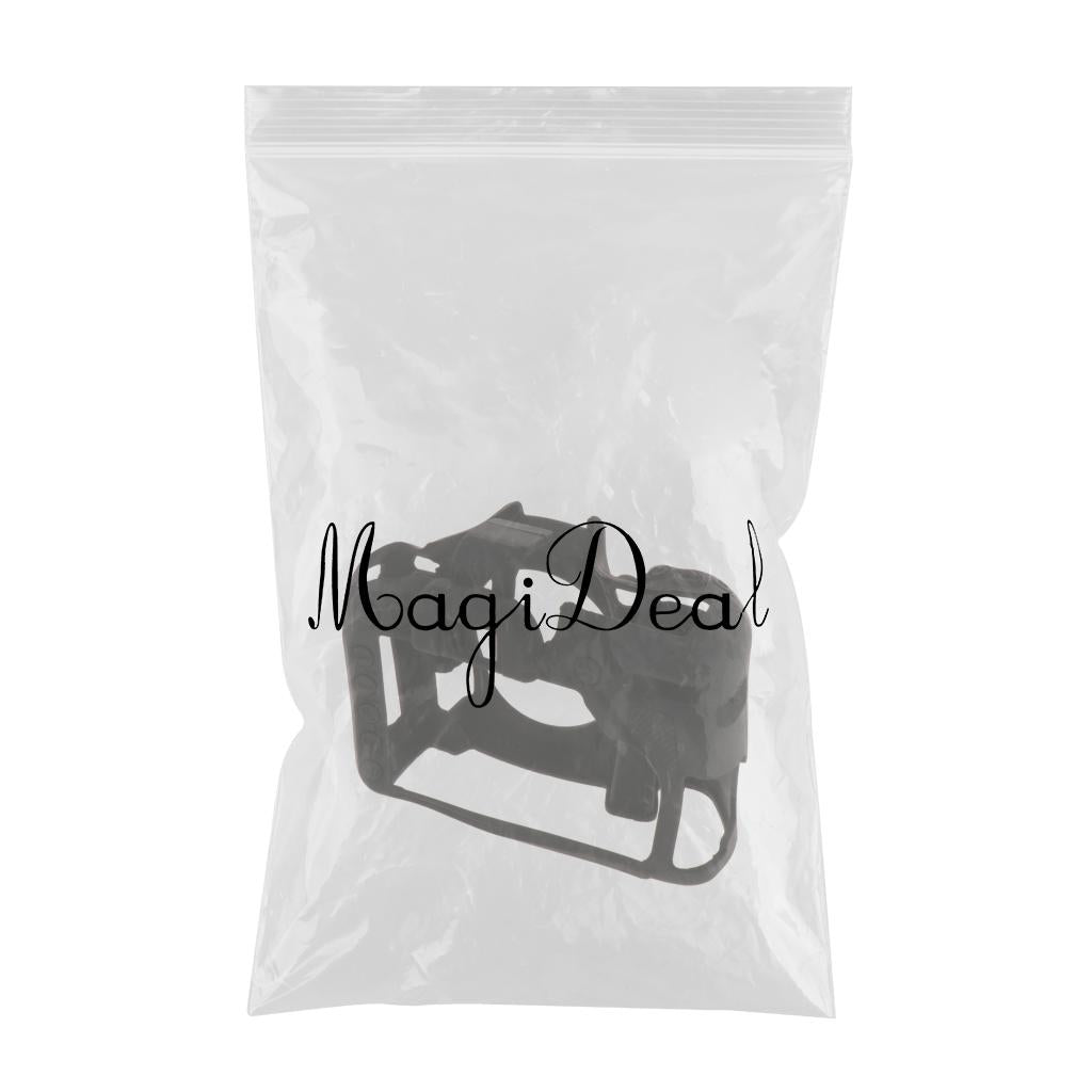 Protective Soft Silicone Skin Case Cover, Easy to Use and Convenient to Remove for Nikon D7500 Black