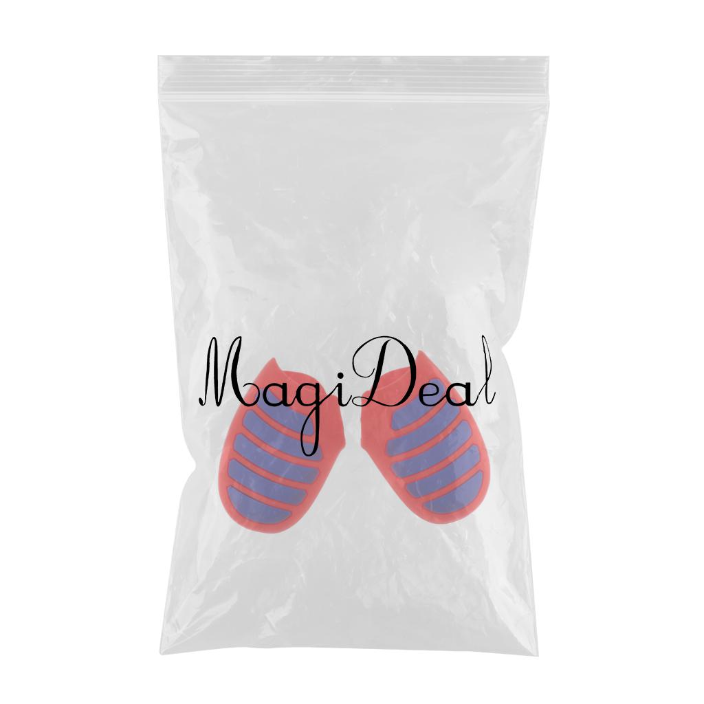 Silicone Hand Grip Case Protector for Sony PS4 Slim Controller Blue Red