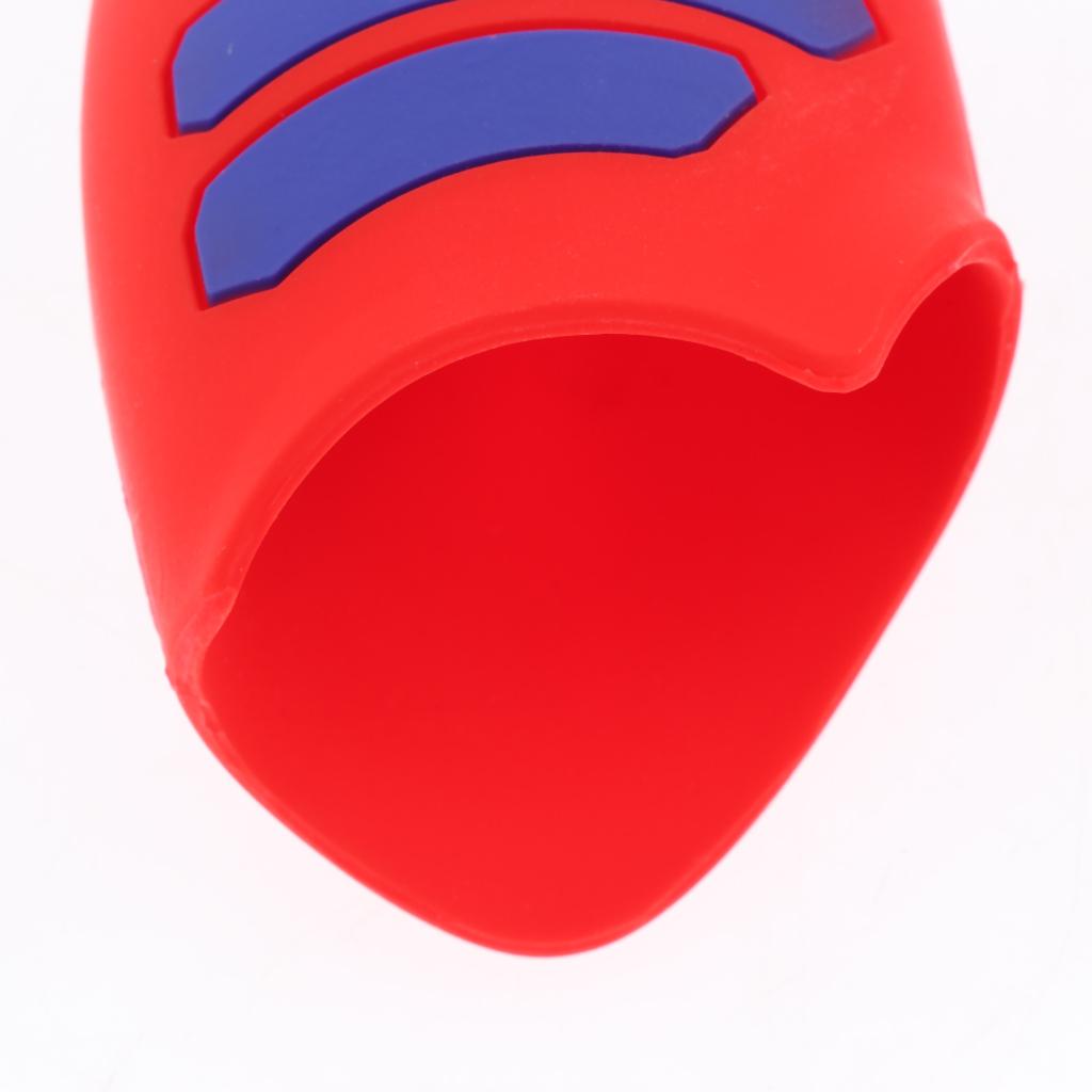 Silicone Hand Grip Case Protector for Sony PS4 Slim Controller Blue Red